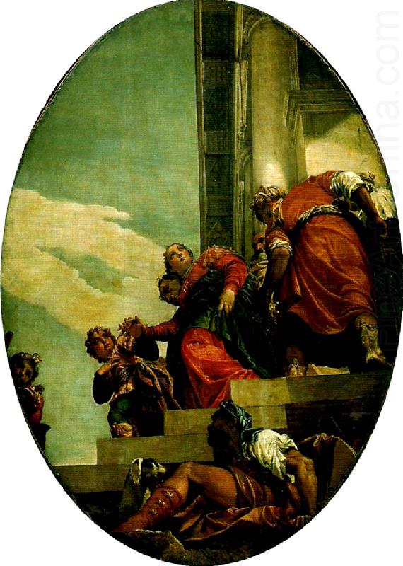 Paolo  Veronese esther brought before abasuerus china oil painting image